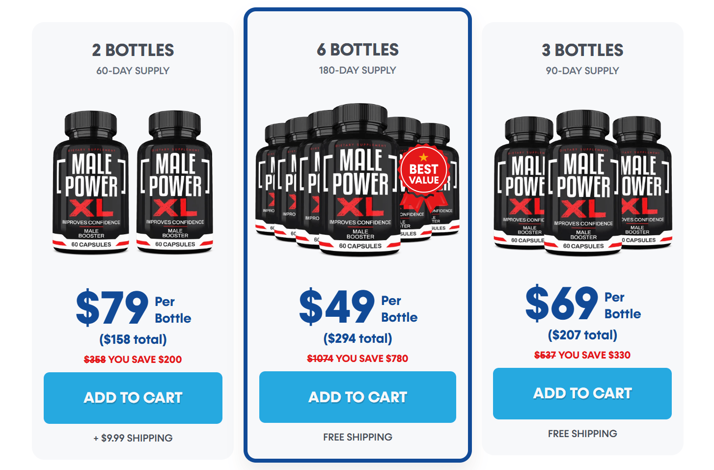 Male Power XL sale